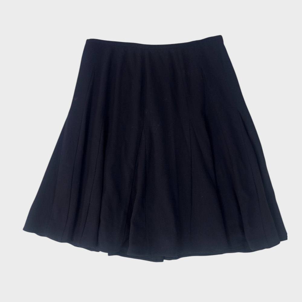 Jones New York Womens Size 10 Black A Line Skirt
